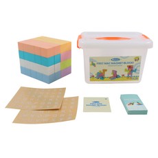 PAPASTOY bable puary Firstmac磁鐵塊組 80入, 1組, 混色