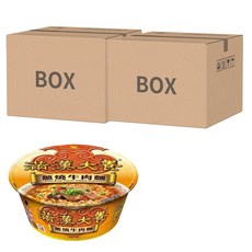統一 滿漢大餐 蔥燒牛肉麵 192g, 12入
