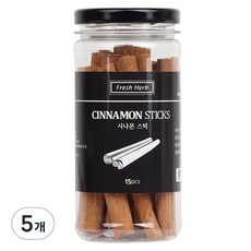 신선약초 시나몬 스틱 15p, 5개, 120g 120g, 5개