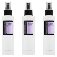 코스알엑스 아하 바하 클래리파잉 트리트먼트 토너, 150ml, 3개