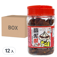 久品香 蒜泥狠豆乾 微辣, 350g, 12罐