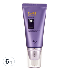 더페이스샵 fmgt 매직 커버 비비크림 SPF20 PA++, V203 내추럴베이지, 45ml, 6개