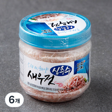 반찬단지 해양심층수 새우젓, 1kg, 6개