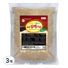 복이네먹거리 볶음 참깨가루 인도산, 1kg, 3개