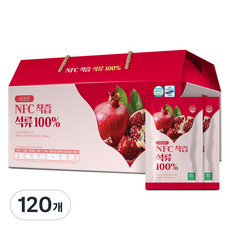더존건강 더조은 NFC착즙 석류 100, 120개, 70ml