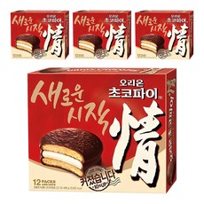 오리온 초코파이, 468g, 4개