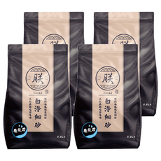 朕 頂級無塵礦砂 白淨細砂, 99%無塵, 八重過濾, 快速凝結, 高品質, 價格實惠, 超凝力, 8.8lb, 4包