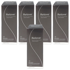 Relove男性專用私密潔淨凝露-英國紳士, 涼感洗淨, 120ml, 5條