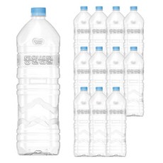 동원샘물 무라벨, 2L, 12개