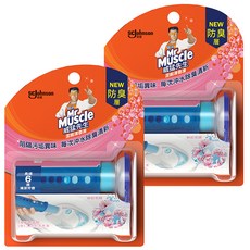 Mr Muscle 威猛先生 潔廁清香凍組, 清潔除臭清新, 每次沖水自動除臭清新, 2組