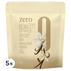 네이쳐티 zero 바닐라빈 파우더, 500g, 5개, 1개입