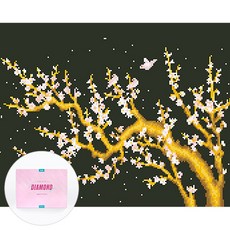 식물보석십자수