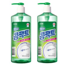 참그린 콤팩트 펌프 주방세제, 600g, 2개