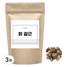 순수다함 국내산 칡 갈근 칡차, 300g, 3개