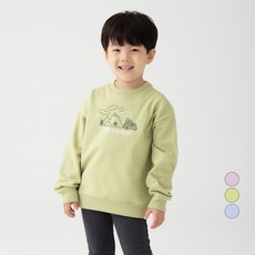 롤리트리 아동용 그래픽 기모 맨투맨 티셔츠 A3