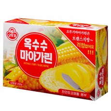 오뚜기 옥수수 마아가린, 200g, 1...