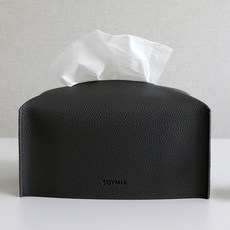 SOYMIX 皮革面紙套, 黑色的