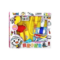 風車圖書 FOOD超人 我是小醫生玩具組，激發孩子創造力，安全環境模擬，遊戲中學習探索, 1組, Multicolor