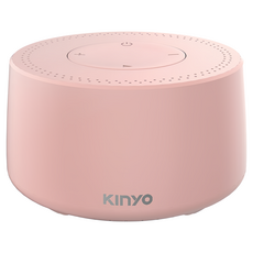 Kinyo 藍牙讀卡喇叭 附充電 + 音訊二合一線, BTS-720PI, 粉紅色