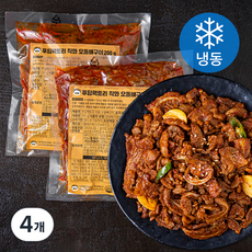 푸딩팩토리 직화 오돌뼈 (냉동), 200g, 4개