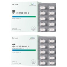 Dr.Lean 巨型維生素 D3 4000 IU 66g, 120顆, 2個