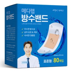 아텍스 뉴메디랩 아쿠아 밴드 표준형, 80개입, 1개