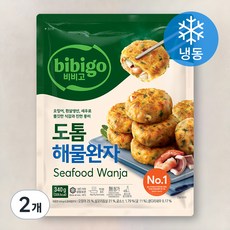 비비고 도톰 해물완자 (냉동), 340g, 2개