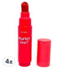 ETUDE 鮮嫩欲滴果汁唇筆 3.5g, 8 粉紅櫻桃, 4支