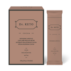 닥터키토 방탄 코코아 분말, 14g, 10개입, 1개