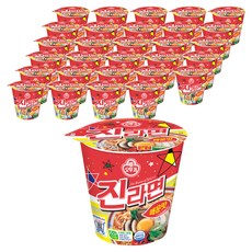 오뚜기 진라면 매운맛 컵 65g, 30개