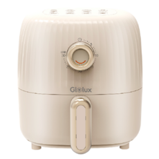 Glolux mini Q 氣炸鍋, 2L容量, 900W, 12種預設時間設定, 旋鈕設計, AF2100, 奶茶色