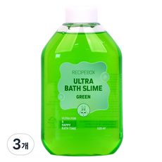 레시피박스 울트라 바스 슬라임 그린, 520ml, 3개