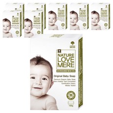 NATURE LOVE MERE 然自母愛 原創嬰兒香皂, 100g, 8個