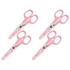 buyhearts Cinnamoroll 安全帽剪刀, 淺粉色, 4個
