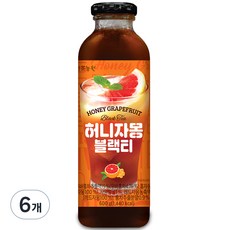 다농원 허니자몽 블랙티, 600g, 1개입, 6개