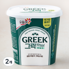 요플레 그릭 마일드 요거트, 900g, 1개입, 2개 900g, 1개입, 2개