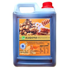 彩花蜜 台灣琥珀龍眼蜂蜜，低溫技術鎖住營養 3000公克, 3kg, 1桶