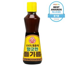 오뚜기 향긋한 들기름, 160ml, 1개