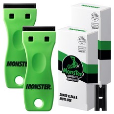 Monster CLEAR GEL 替換型多功能刮刀+替換刀片 10入*3組, 2組