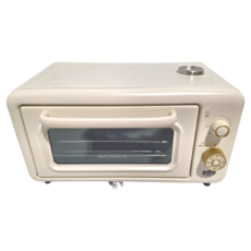 NICONICO 12L蒸氣烤箱, NI-S2308, 12L容量, 加熱蒸氣, 快速升溫, 可調溫控, 上下加熱
