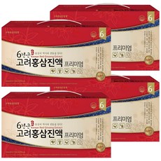 고려홍삼진흥원 6년근 고려홍삼진액 프리미엄, 50ml, 120개 120개, 50ml