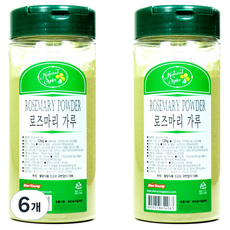 내츄럴스파이스 로즈마리 가루, 120g, 6개