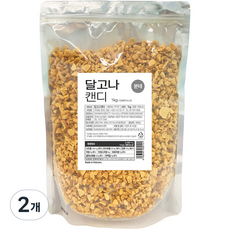 네이쳐티 달고나 캔디 분태, 1kg, 2개