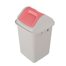 KEYWAY 聯府 環保媽媽附蓋垃圾桶 5L, CV-905 顏色隨機