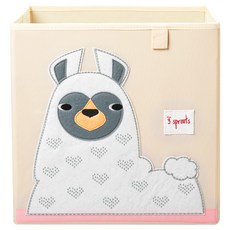 3스프라우츠 장난감 정리함, 라마, 1개