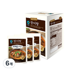 청정원 호밍스 장어탕, 450g, 6개