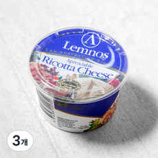 램노스 리코타 치즈, 250g, 3개