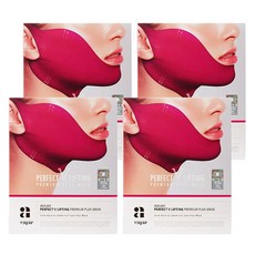Avajar 完美V臉拉提面膜 Premium Plus Mask, 從頸部到臉頰全方位護理, 5片, 4盒