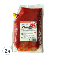 풍미로드 핫소스, 2kg, 2개