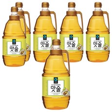 청정원 생강&매실 맛술, 1.8L, 6개